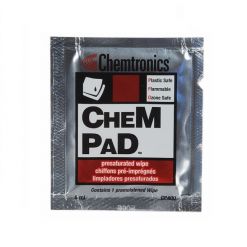 Lingette de nettoyage imbibée d’alcool ChemPad