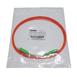 Jarretière simplex monomode G657A2 1,6mm orange SC/APC-SC/APC