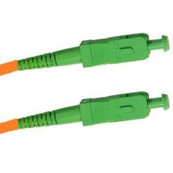 Jarretière simplex monomode G657A2 1,6mm orange SC/APC-SC/APC