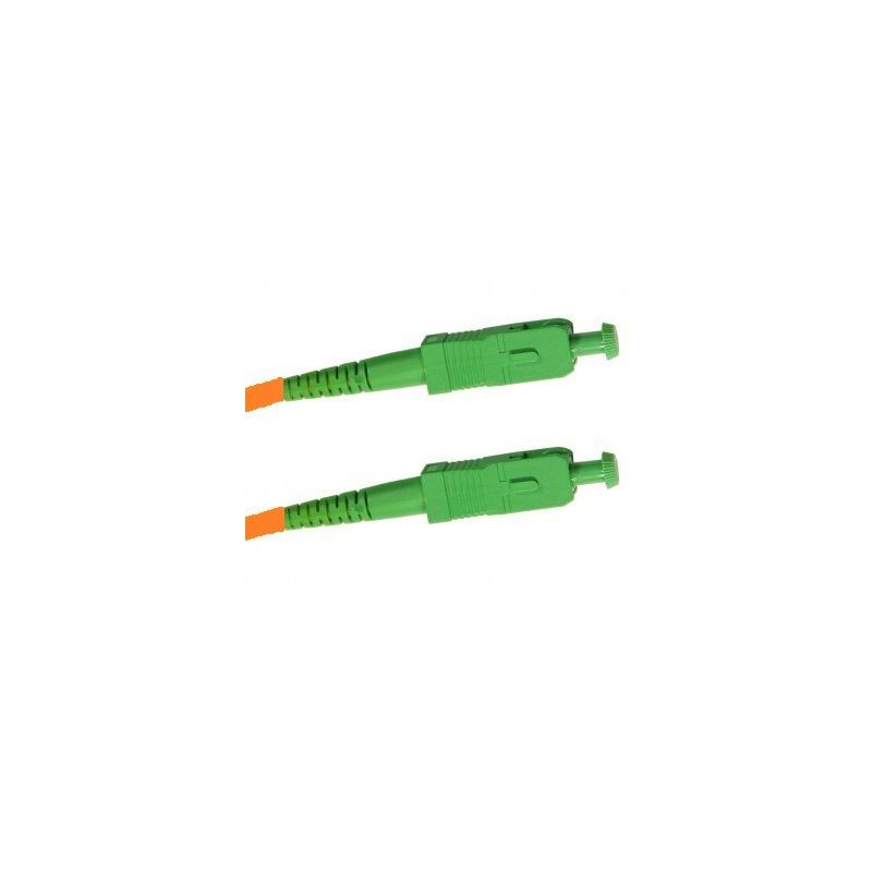 Jarretière simplex monomode G657A2 1,6mm orange SC/APC-SC/APC