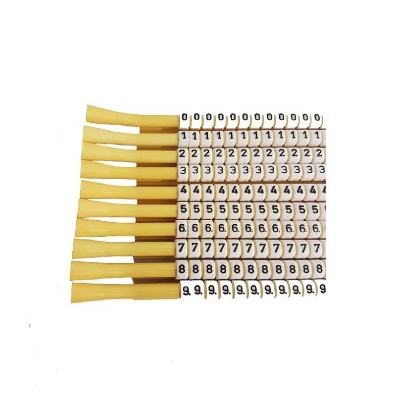 Cavaliers Pliosnap PS-12 blanc écriture noire