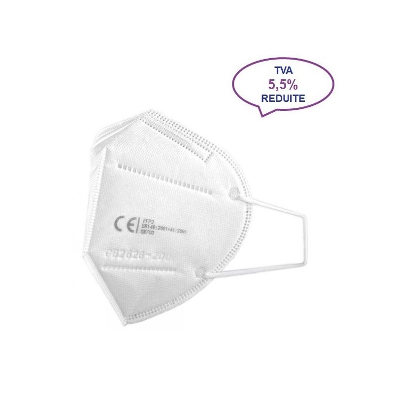 Lot de 10 masques de protection FFP2