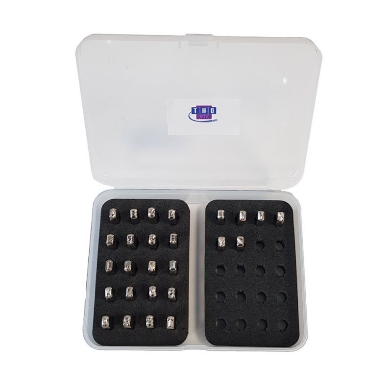 Jeu de caractères A à Z pour valise à frapper