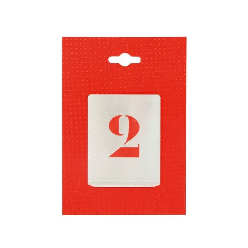 Jeu de pochoirs 0 à 9