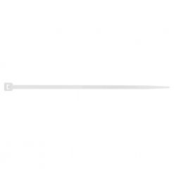 Lot de 1000 colliers blancs 200 x 4,8 mm