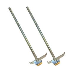 Lot de 2 marteaux lève plaque à semelle polyamide
