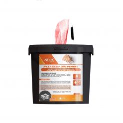Seau de 90 lingettes nettoyantes imbibées universelles