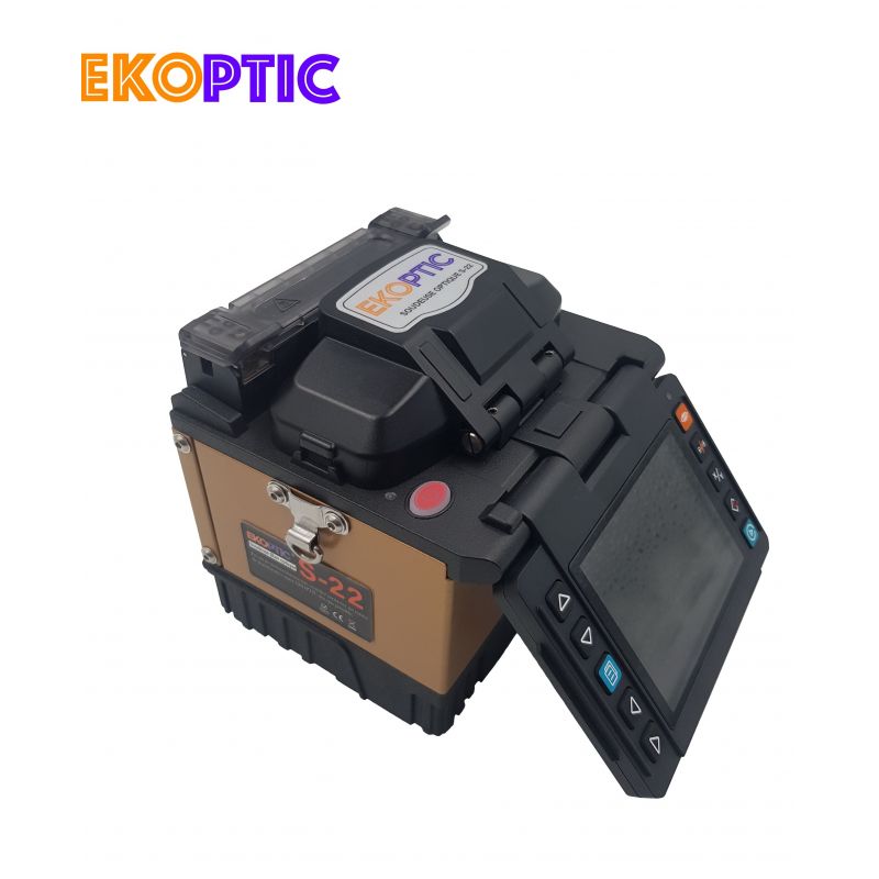 Kit mini soudeuse fibre optique EKOPTIC S-22 avec cliveuse CL-30