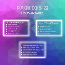Pack outillage et soudeuse D3 S-22