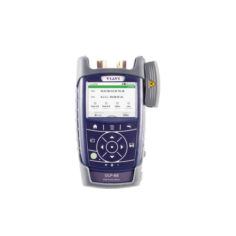 Photomètre GPON Viavi OLP-88v2 XGS-PON XFT5 avec ONT-ID / GPON-ID