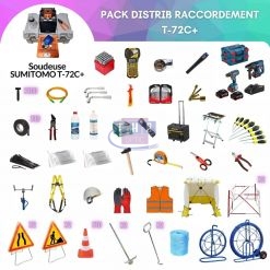 Pack FTTH Distrib raccordement T-72C+