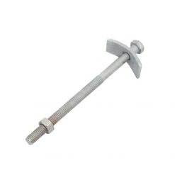 Lot de 30 boulons têtes de lignes 14 x 225 mm