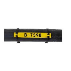 Repère B-7598 jaune 79 x 20 mm