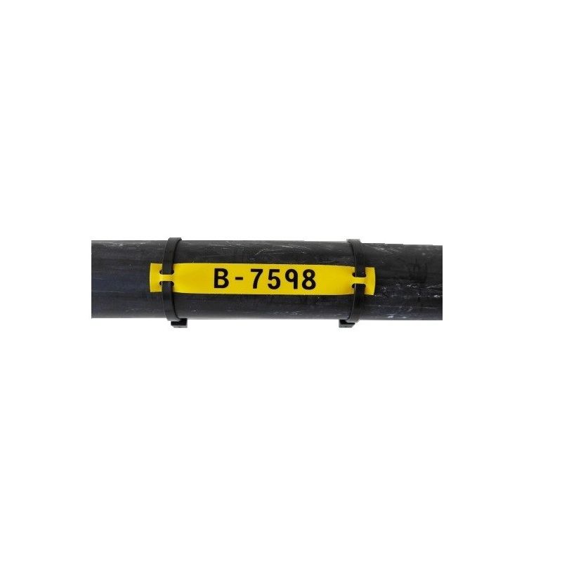 Repère B-7598 jaune 79 x 20 mm