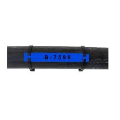 Etiquette B-7598 bleue 79 x 20 mm